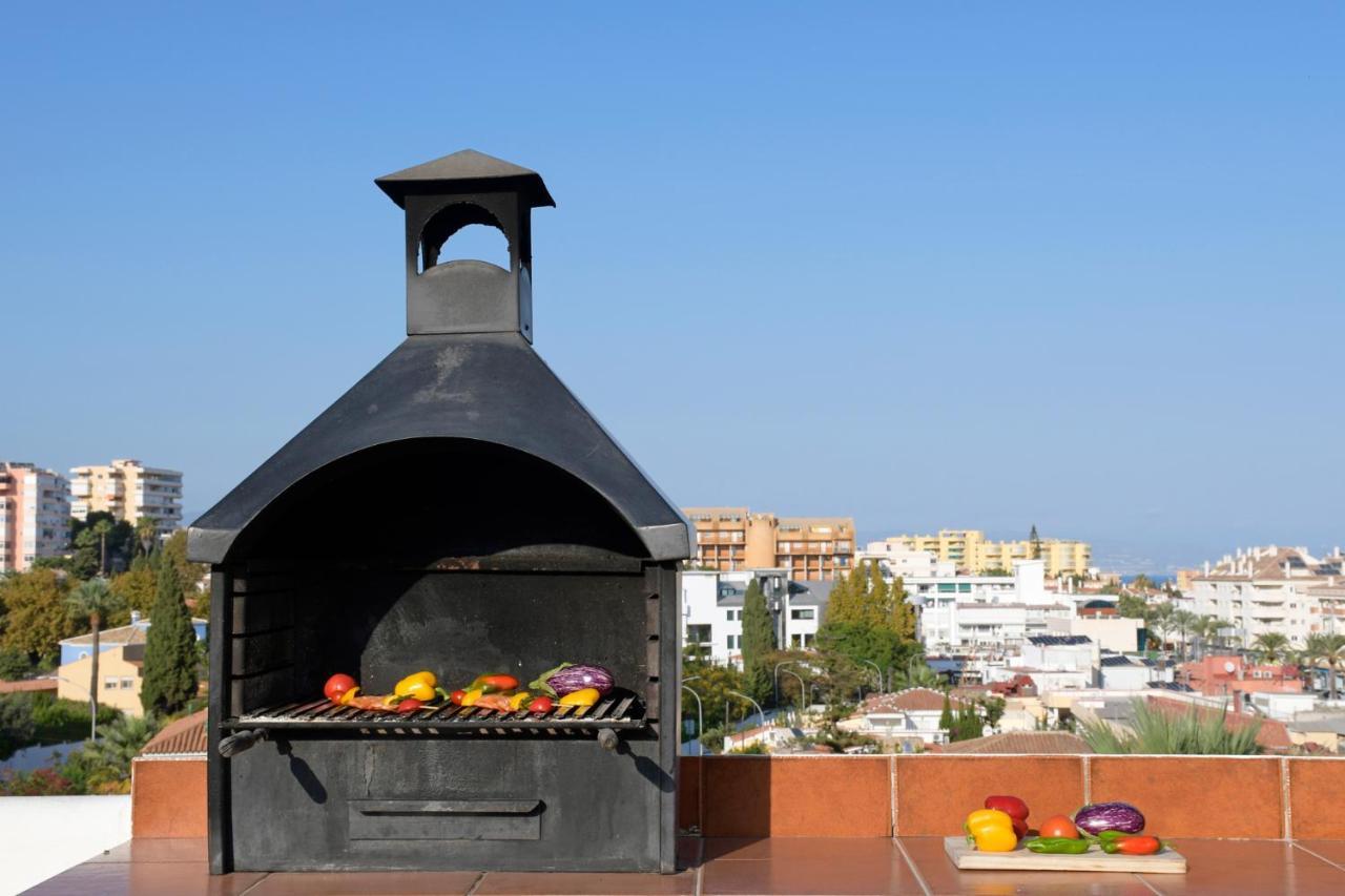 Isla De Benalmadena 1, Jacuzzi, 80M From The Sea, Ac, Bbq, Private Parking, Big Terrace Apartment Exterior foto