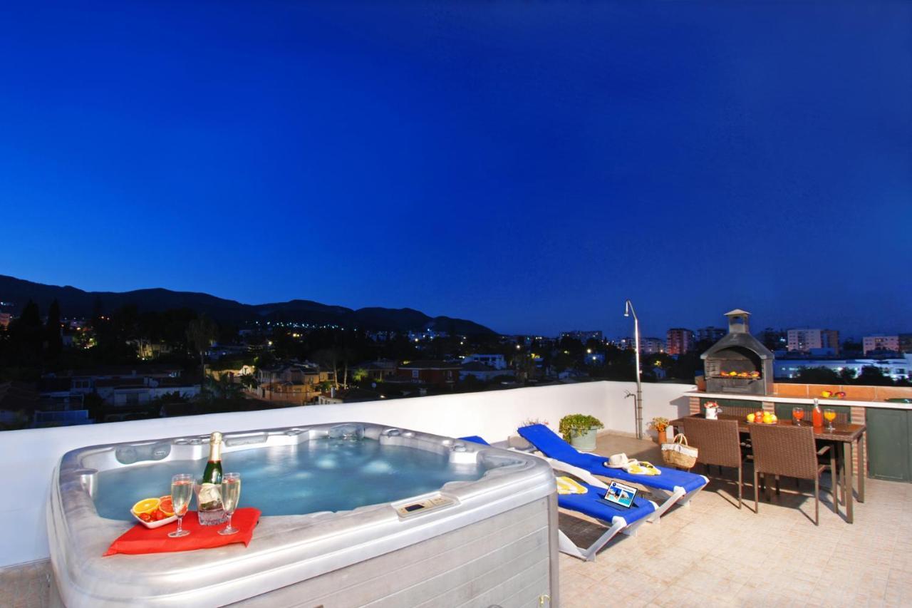 Isla De Benalmadena 1, Jacuzzi, 80M From The Sea, Ac, Bbq, Private Parking, Big Terrace Apartment Exterior foto