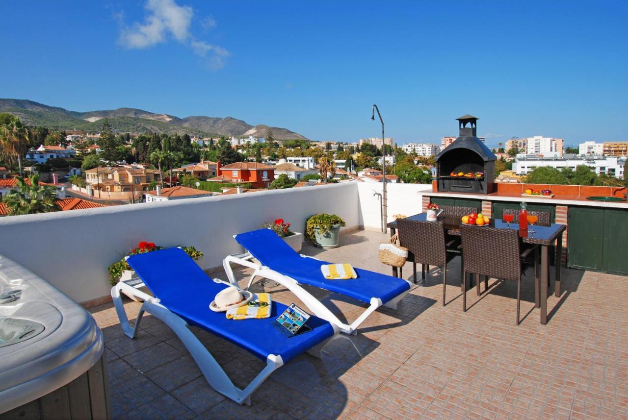 Isla De Benalmadena 1, Jacuzzi, 80M From The Sea, Ac, Bbq, Private Parking, Big Terrace Apartment Exterior foto