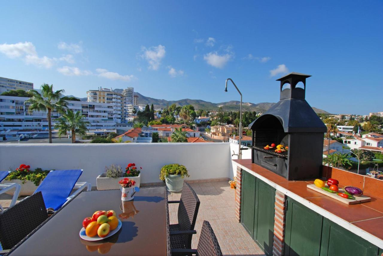 Isla De Benalmadena 1, Jacuzzi, 80M From The Sea, Ac, Bbq, Private Parking, Big Terrace Apartment Exterior foto