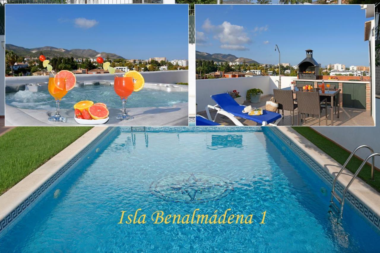 Isla De Benalmadena 1, Jacuzzi, 80M From The Sea, Ac, Bbq, Private Parking, Big Terrace Apartment Exterior foto