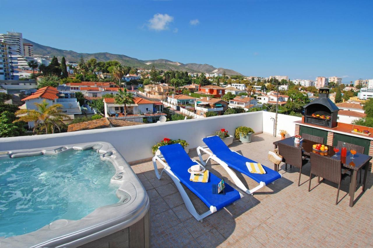 Isla De Benalmadena 1, Jacuzzi, 80M From The Sea, Ac, Bbq, Private Parking, Big Terrace Apartment Exterior foto